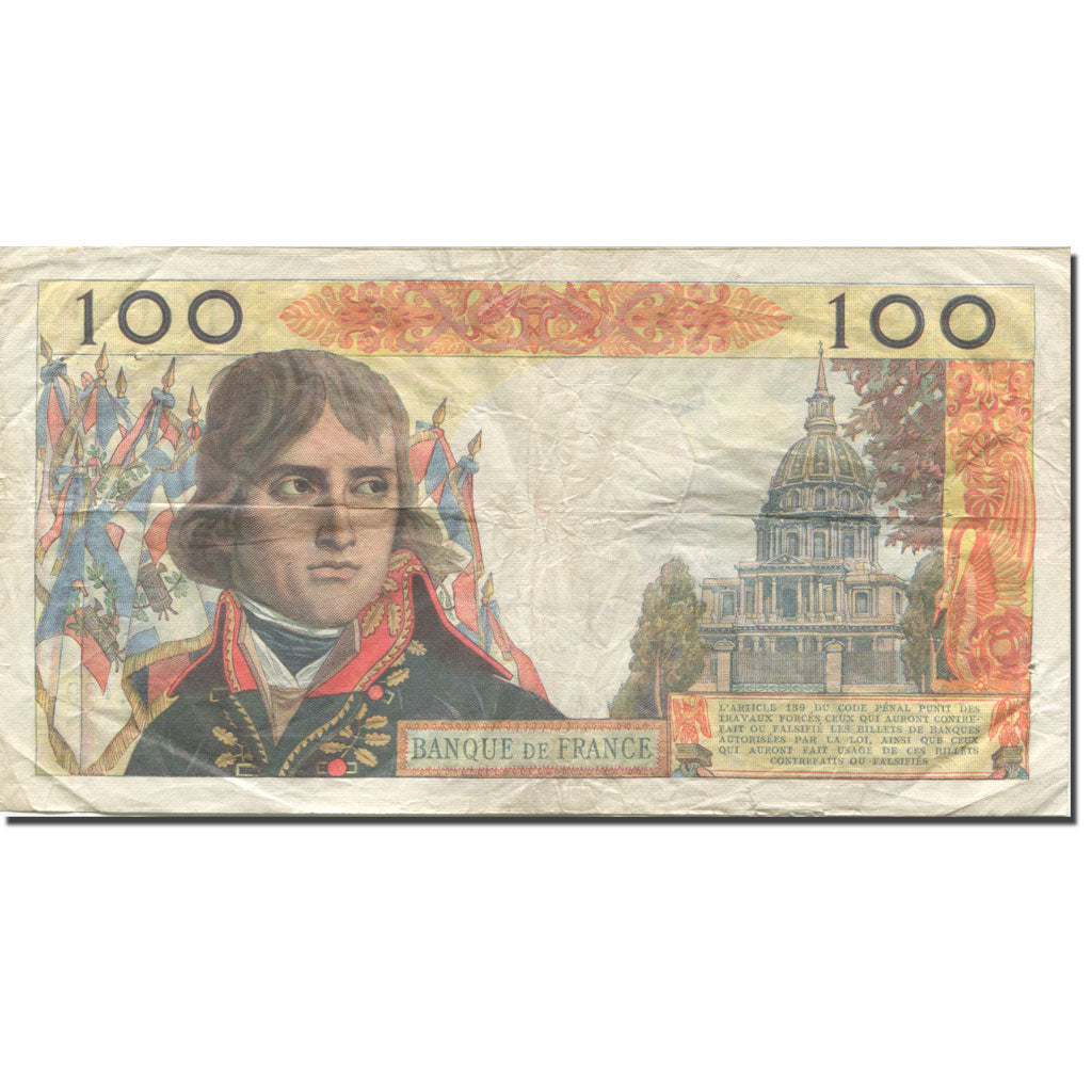 Frankreich, 100 Nouveaux Francs, Bonaparte, 1962, 1962-10-04, S, Fayette:59.17