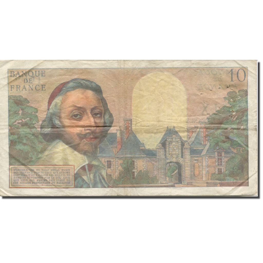 France, 10 Nouveaux Francs, Richelieu, 1960, 1960-06-02, TB, Fayette:57.8