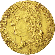 FRANCE, Louis d'or à la vieille tête, Louis D'or, 1774, Paris, KM #556.1, EF(...
