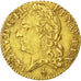 FRANCE, Louis d'or à la vieille tête, Louis D'or, 1774, Paris, KM #556.1, EF(...