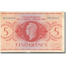 Französisch-Äquatorialafrika, 5 Francs, Marianne, VZ, KM:15b