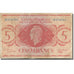 Afrique-Équatoriale française, 5 Francs, Marianne, B, KM:10a