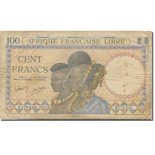 Banknote, French Equatorial Africa, 100 Francs, KM:8a, VG(8-10)