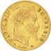 FRANCE, Napoléon III, 10 Francs, 1864, Strasbourg, KM #800.2, VF(30-35), Gold, G