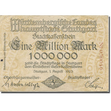 Billet, Allemagne, 1 Million Mark, 1923, 1923-08-01, KM:S1371A, TTB