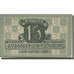 Banknote, Germany, Flensburg, 15 Pfennig, Blason, 1922, UNC(63), Mehl:831