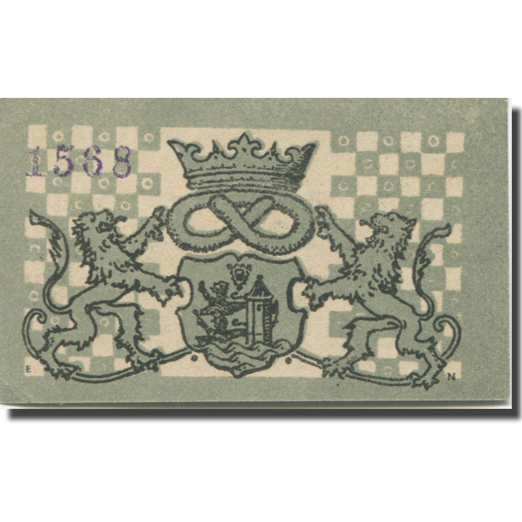 Banknote, Germany, Flensburg, 15 Pfennig, Blason, 1922, UNC(63), Mehl:831
