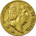 Moneda, Francia, Louis XVIII, Louis XVIII, 20 Francs, 1822, Lille, MBC, Oro