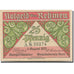 Banknote, Germany, Rehmen, 25 Pfennig, moutons 1921 UNC(63) Mehl:1108.1