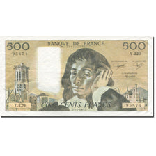 Francia, 500 Francs, Pascal, 1985, 1985-01-03, BC+, Fayette:71.32, KM:156e