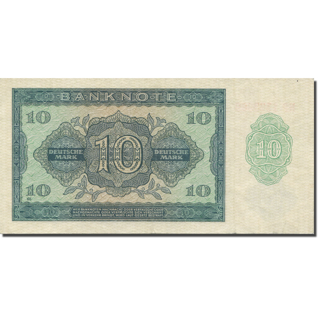 Banknote, Germany - Democratic Republic, 10 Deutsche Mark, 1948, KM:12b