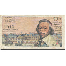 Francia, 10 Nouveaux Francs, Richelieu, 1960, 1960-02-04, B+, Fayette:57.05
