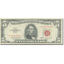 Banknote, United States, Five Dollars, 1963, KM:1650, EF(40-45)
