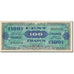 France, 100 Francs, 1945 Verso France, 1944, 1944-06-06, AU(50-53)