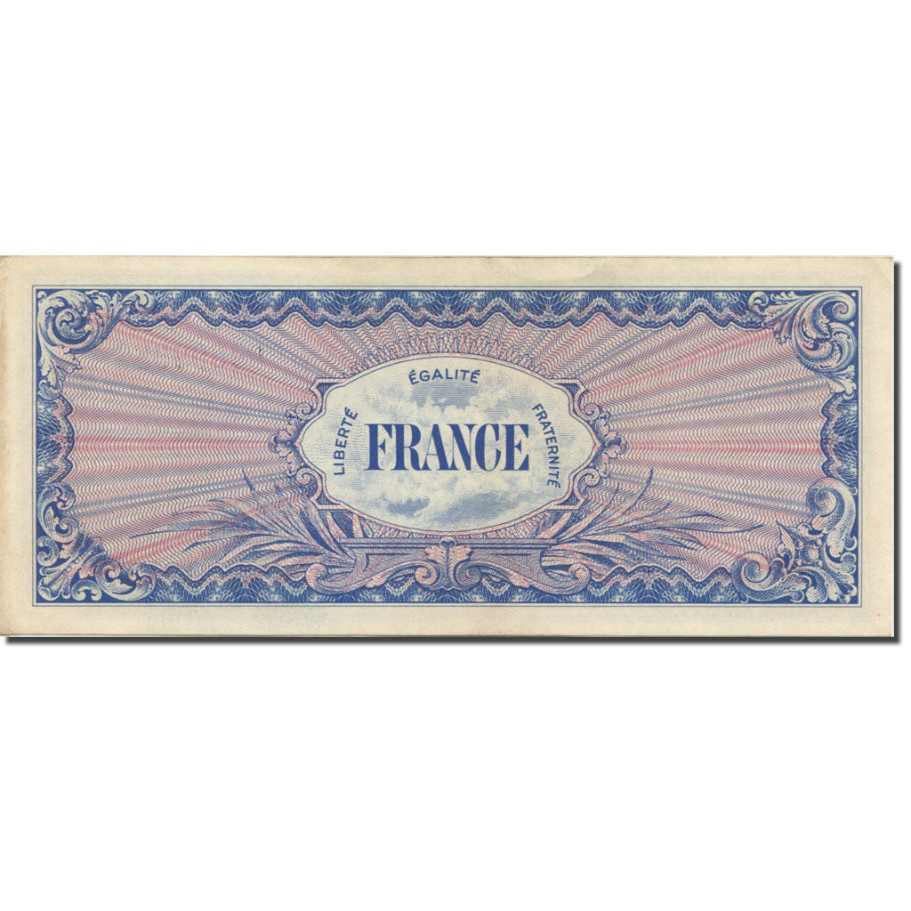 France, 100 Francs, 1945 Verso France, 1944, 1944-06-06, AU(50-53)