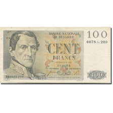 Banknote, Belgium, 100 Francs, 1955, 1955-02-11, KM:129b, EF(40-45)