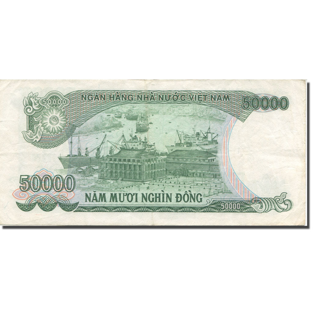 Banknote, Vietnam, 50,000 Dông, 1990, KM:111a, EF(40-45)