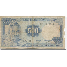 Banknote, South Viet Nam, 500 Dông, 1966, KM:23a, VG(8-10)