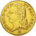 Moneda, Francia, Louis XV, Double louis d'or à la vieille tête, 1772 Limoges