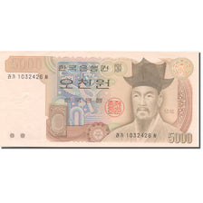 Geldschein, South Korea, 5000 Won, 2000-2002, 2002, KM:51, VZ+
