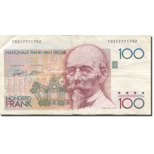 Banknote, Belgium, 100 Francs, Undated (1982-94), KM:142a, EF(40-45)