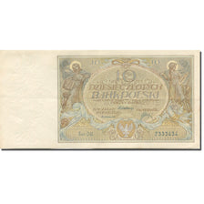 Banknote, Poland, 10 Zlotych, 1929, 1929-07-20, KM:69, AU(55-58)