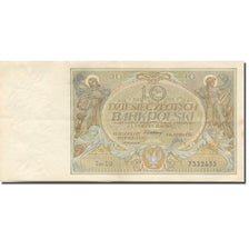 Banknote, Poland, 10 Zlotych, 1929, 1929-07-20, KM:69, AU(50-53)