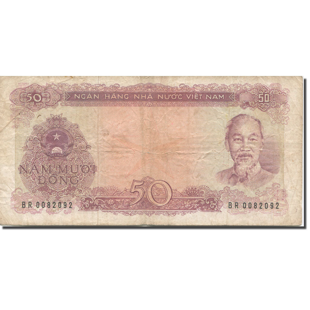 Banknote, Vietnam, 50 Dông, 1976, KM:84b, VF(20-25)