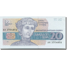 Banconote, Bulgaria, 20 Leva, 1991-1994, 1991, KM:100a, SPL