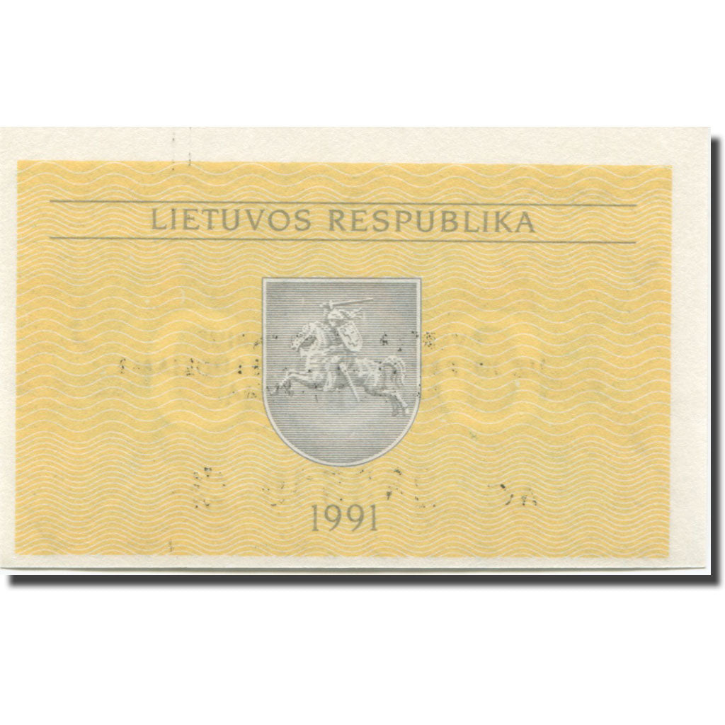 Banknote, Lithuania, 0.50 Talonas, 1991, KM:31a, UNC(63)