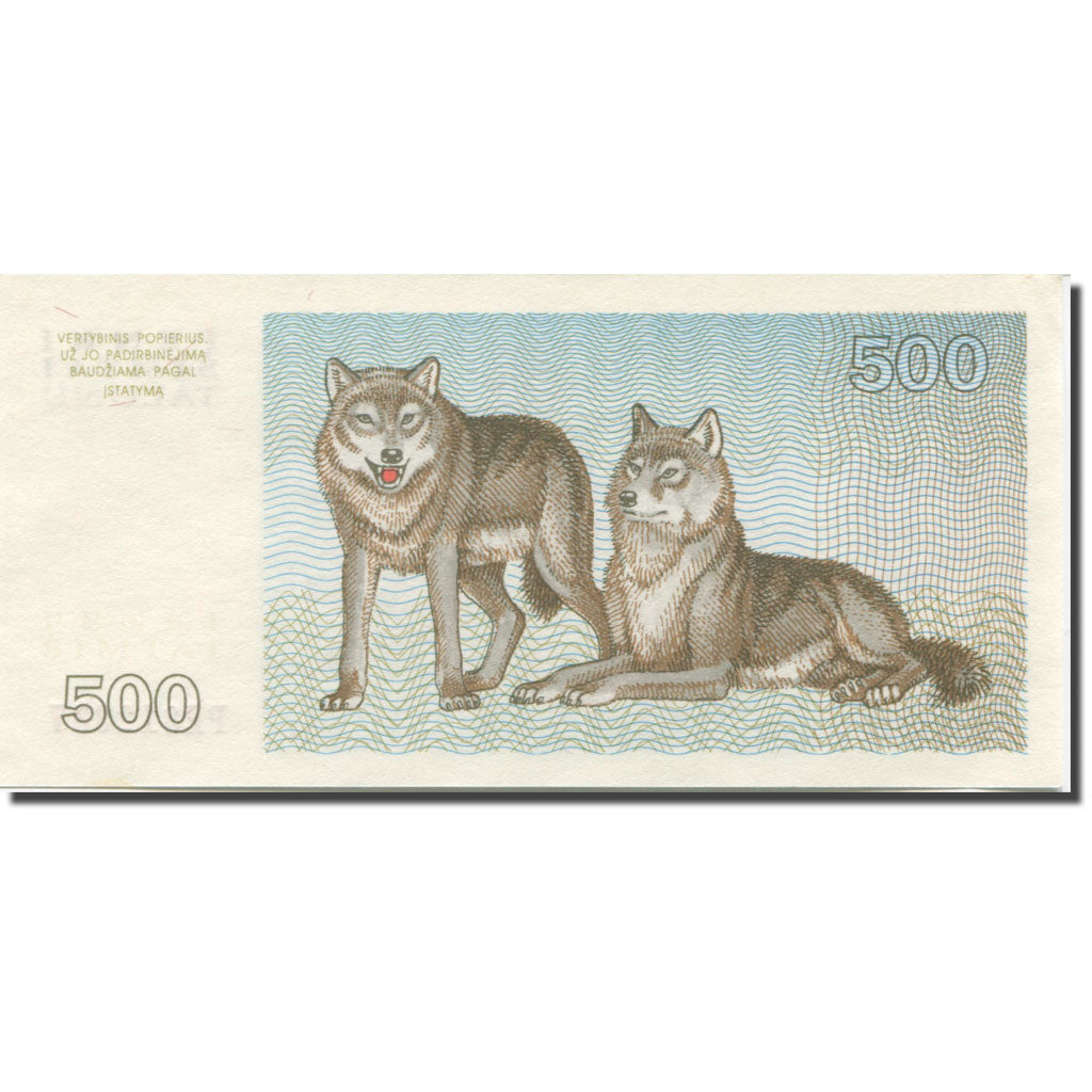 Banconote, Lituania, 500 Talonu, 1993, KM:46, SPL
