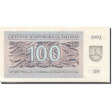 Banconote, Lituania, 100 (Talonas), 1992, KM:42, SPL