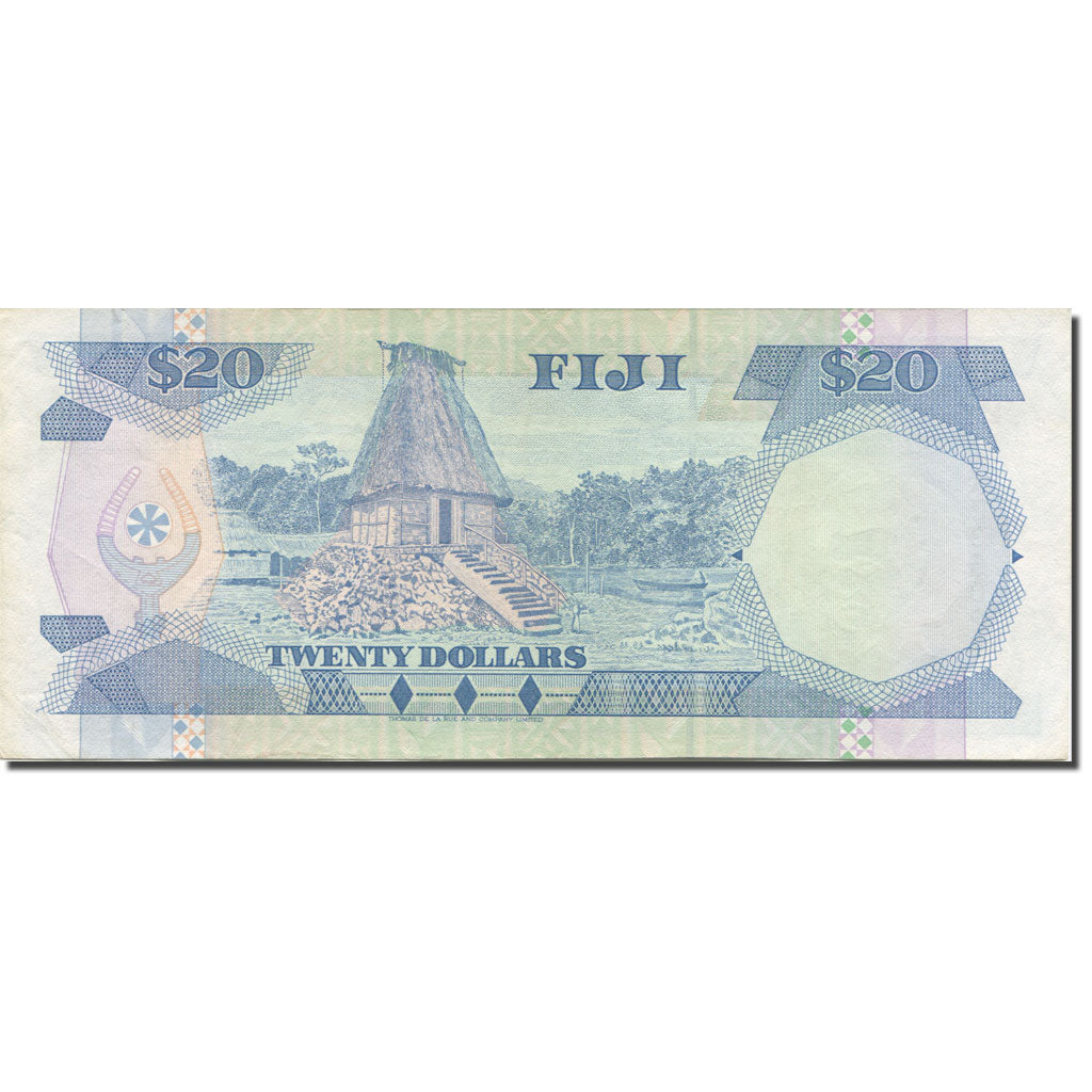 Nota, Fiji, 20 Dollars, 1987-1988, Undated (1988), KM:88a, AU(55-58)