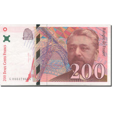 Francia, 200 Francs, Eiffel, 1999, SPL-, Fayette:75.5, KM:159c