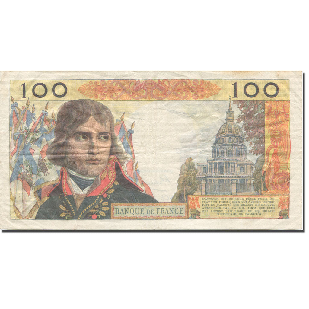 France, 100 Nouveaux Francs, Bonaparte, 1959, 1962-02-01, TB, Fayette:59.13