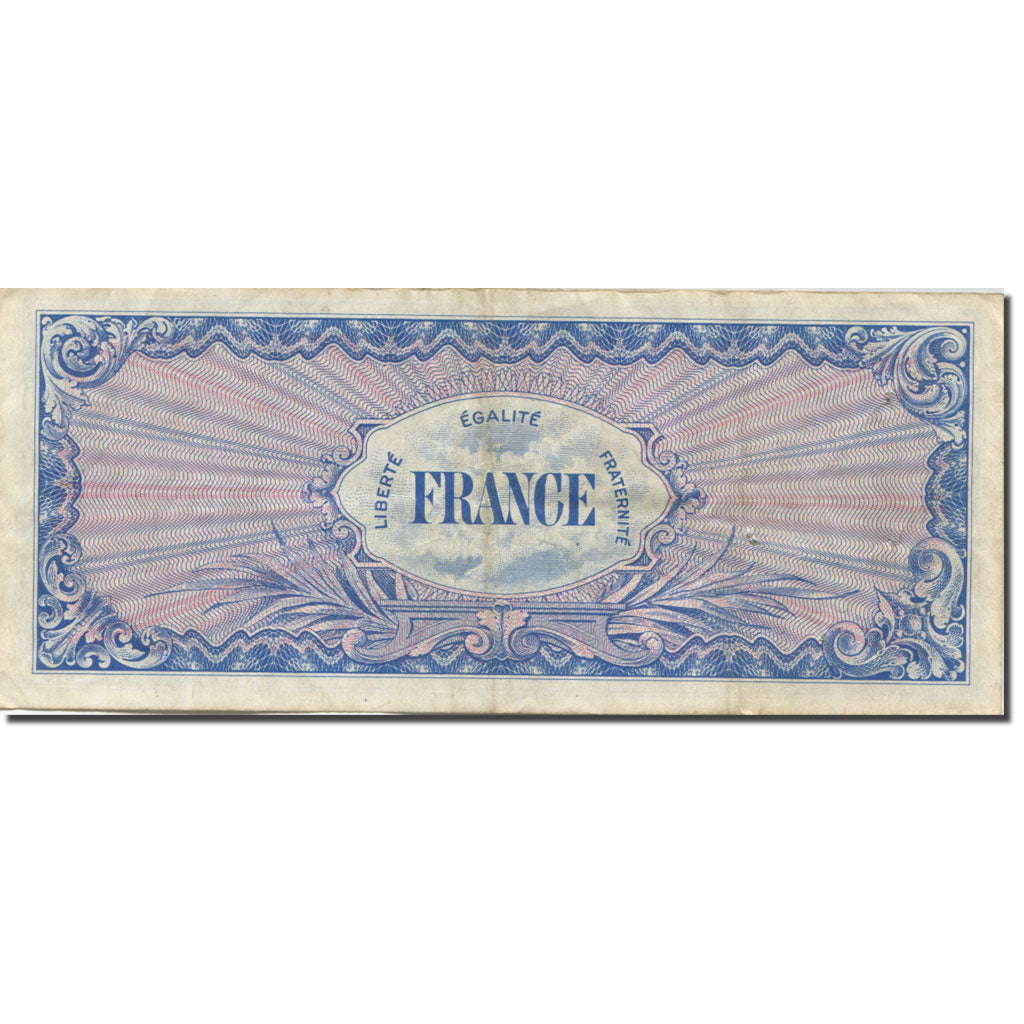 França, 100 Francs, 1945 Verso France, 1945, 1945-06-04, VF(30-35)