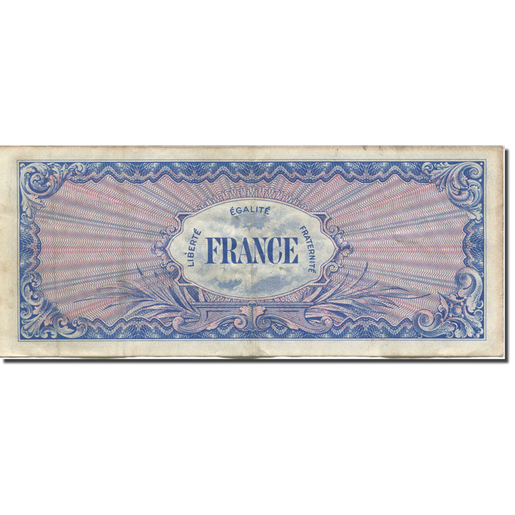 France, 100 Francs, 1945 Verso France, 1945, 1945-06-04, VF(30-35)