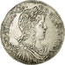 Monnaie, France, Louis XIV, 1/2 Écu à la mèche longue, 1/2 Ecu, 1654, Nantes