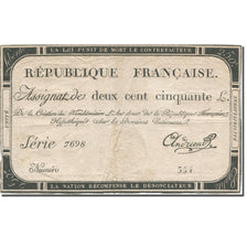 Frankrijk, 250 Livres, 1793, Andrieux, 1793-09-28, TB, KM:A75