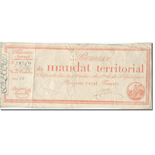 France, 100 Francs, 1796, Bugarel, 1796-03-18, VF(30-35), KM:A84b