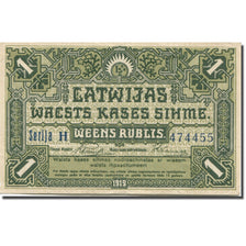 Billet, Latvia, 1 Rublis, 1919-1920, 1919, KM:1, TTB