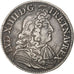 FRANCE, 1/2 Écu à la cravate, 1/2 ECU, 1681, Paris, KM #230.1, EF(40-45), Silver