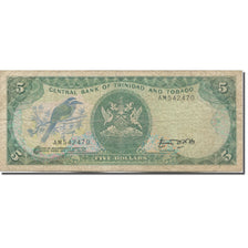 Banknote, Trinidad and Tobago, 5 Dollars, Undated (1985), 1985, KM:37a