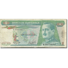 Billete, 1 Quetzal, 1983, Guatemala, 1989-01-04, KM:66, BC