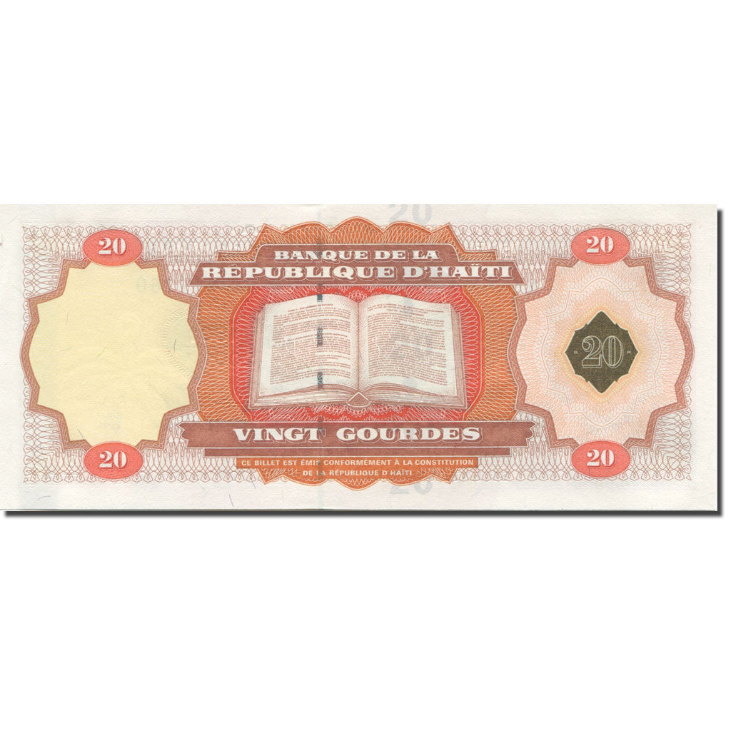 Banknote, Haiti, 20 Gourdes, 2001, 2001, KM:271, UNC(65-70)