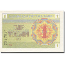 Banconote, Kazakistan, 1 Tyin, 1993-1998, 1993, KM:1a, FDS