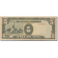 Geldschein, Philippinen, 5 Pesos, 1942, 1942, KM:107a, UNZ-
