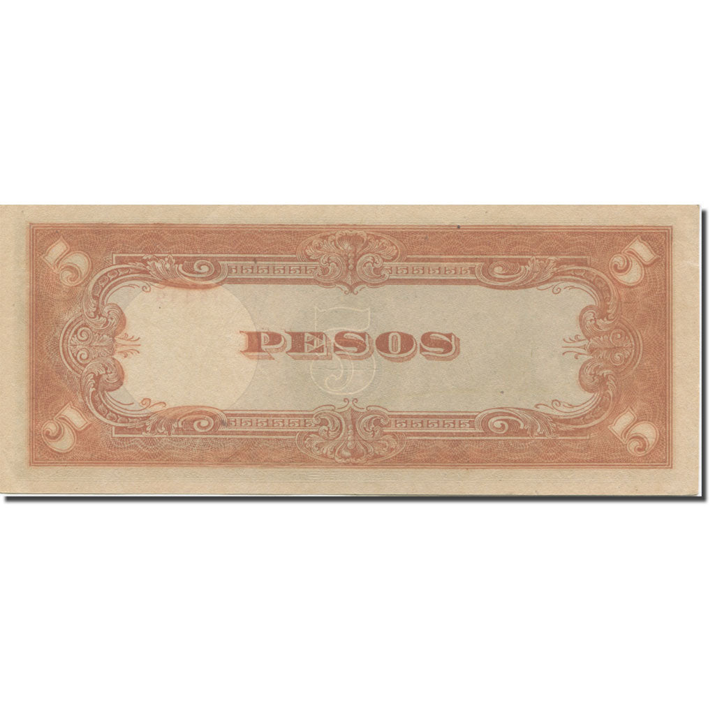 Geldschein, Philippinen, 5 Pesos, 1942, 1942, KM:107a, UNZ-