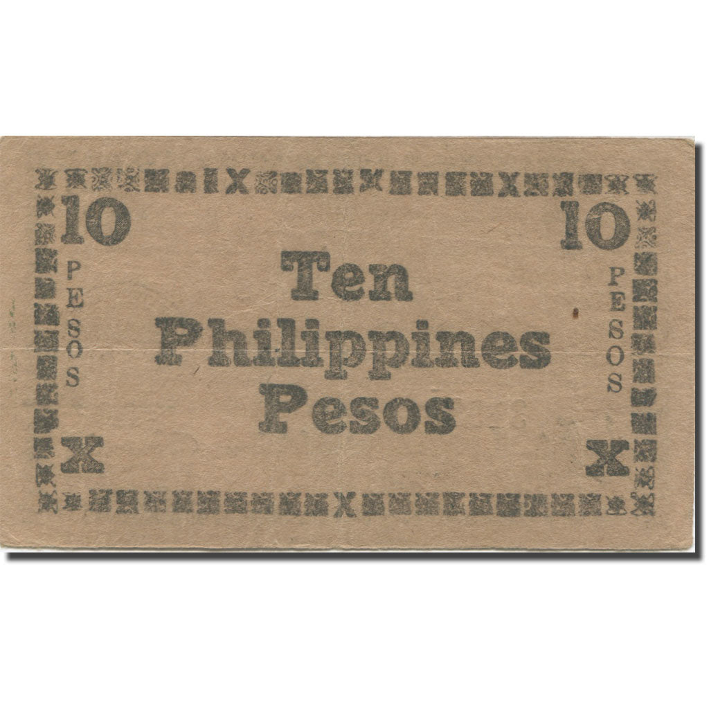 Banconote, Filippine, 10 Pesos, 1944, KM:S676a, BB