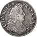 FRANCE, 1/2 Écu aux palmes, 1/2 ECU, 1694, Paris, KM #295.1, EF(40-45), Silver,